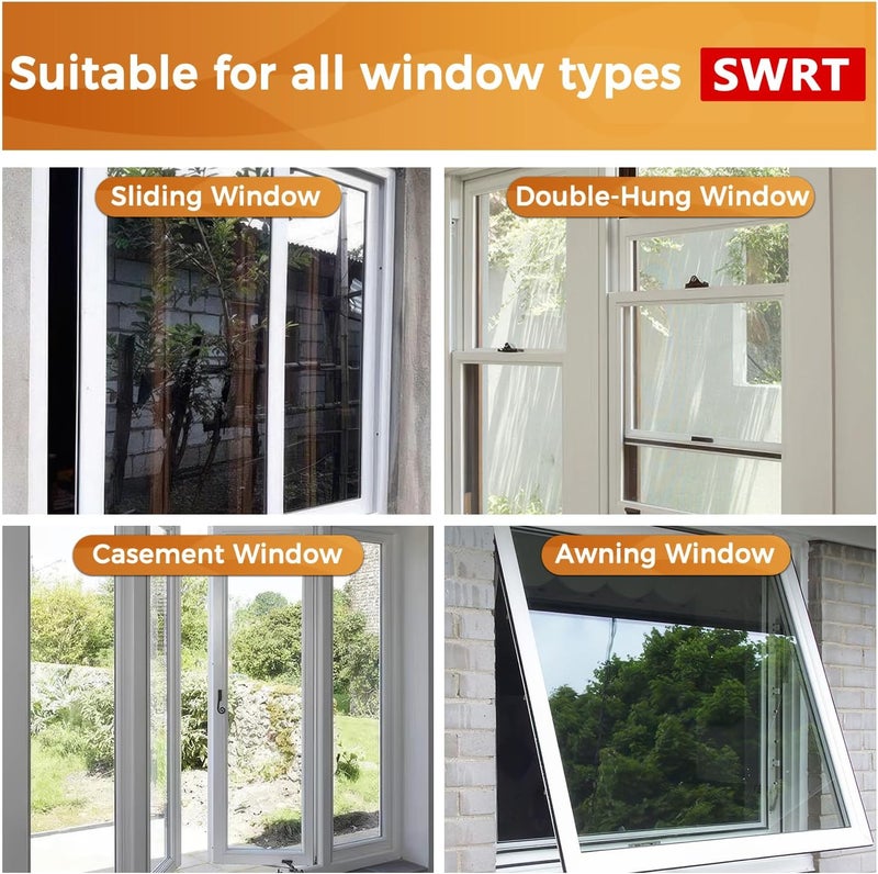 SWRT 20-Mil Thick Window Insulation for Winter Residue-Free, Heavy Duty Transparent Window Weather Sealing Tape, Weather Resistant, 2”x33FT Window Seal Tape Blocks Drafts for Doors Windows - Image 5